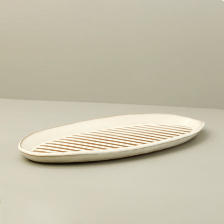 Jeremy Ayers / Striped Serving Platter