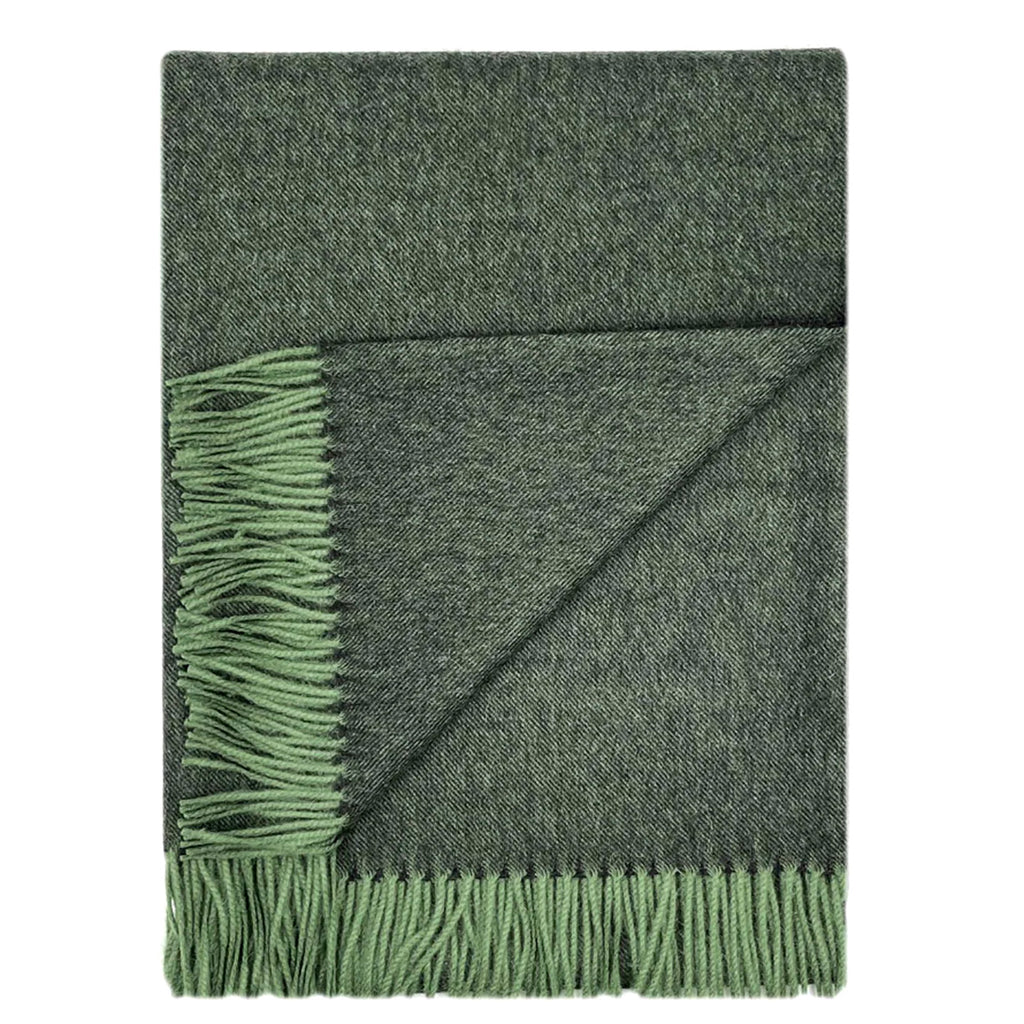 Baby Alpaca Throw Blanket / Pistachio