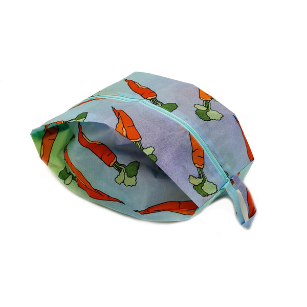 Baggu 3D Large Zip Pouch / Carrots