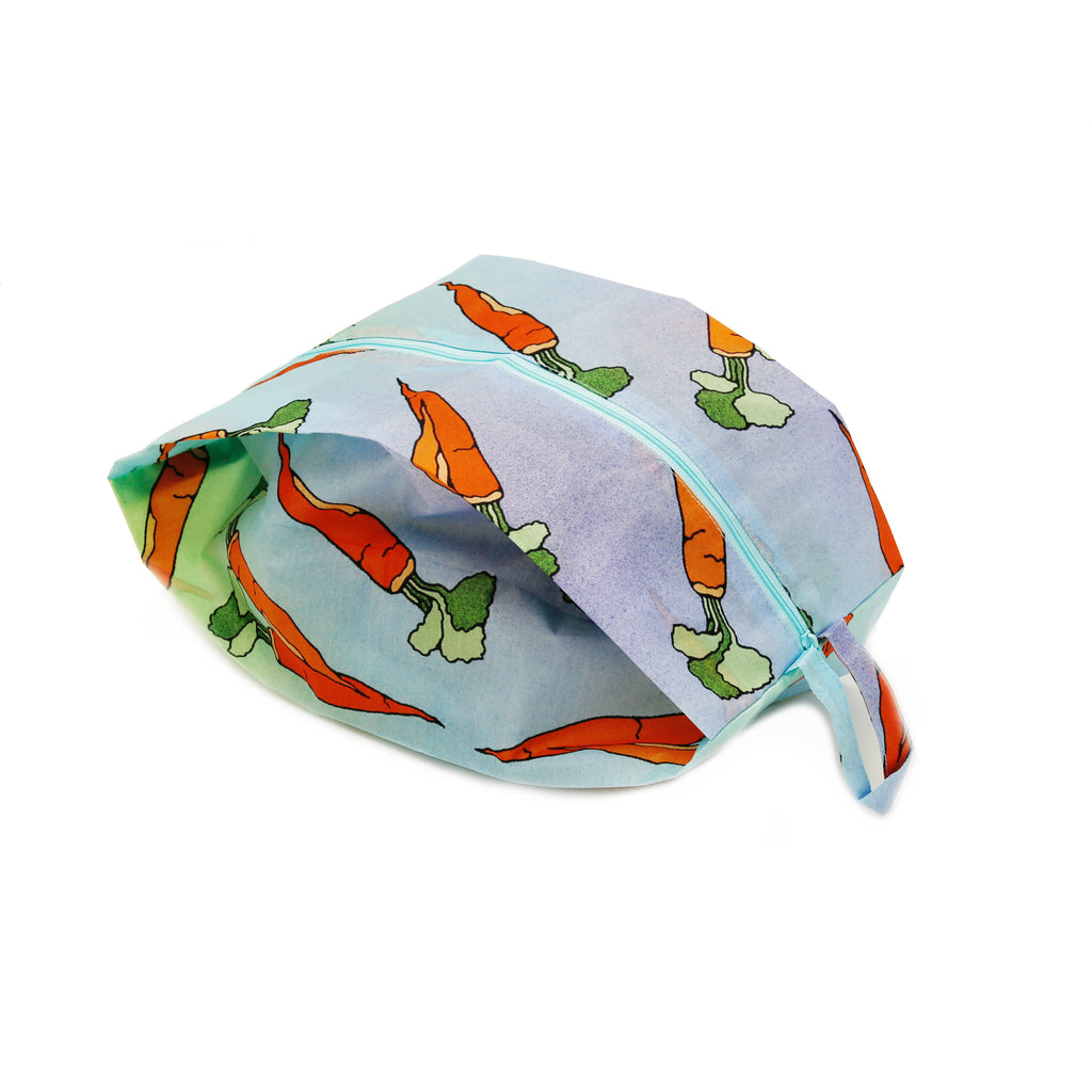 Baggu 3D Large Zip Pouch / Carrots