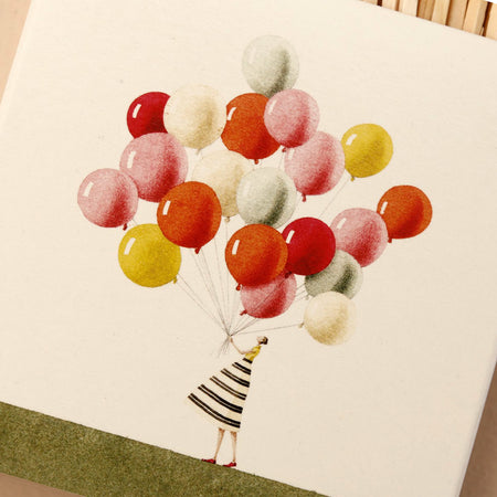 Laura Stoddart Design Matchboxes / Balloon Girl