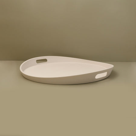 Bamboo Fibre Tray with Handles