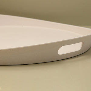 Bamboo Fibre Tray with Handles