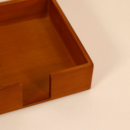 Bamboo Napkin Holder / Cocktail