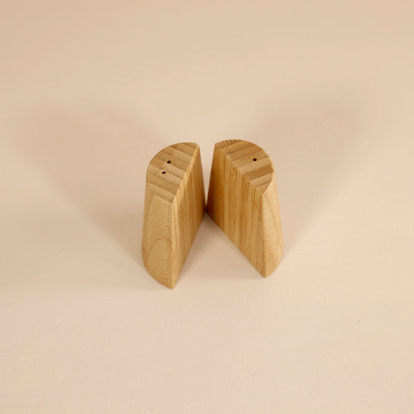 Bamboo Salt & Pepper Shakers