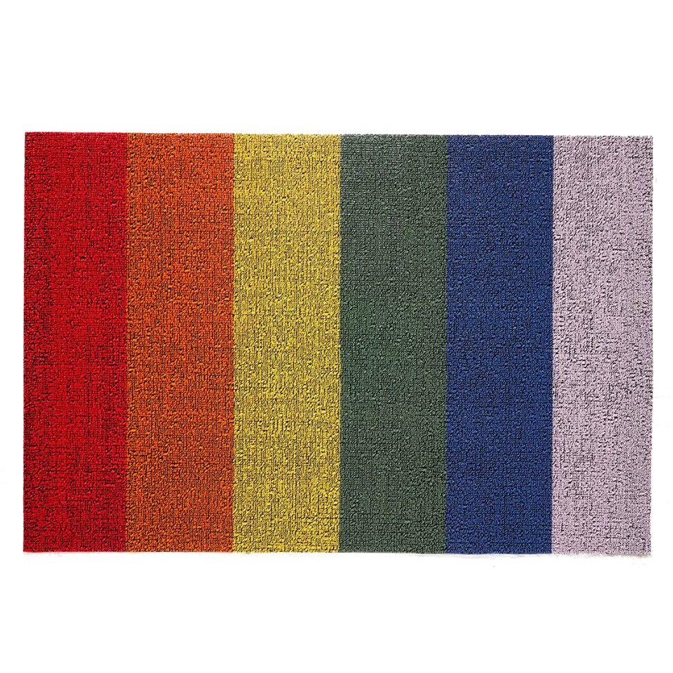 Chilewich Shag Rug / Pride Stripe