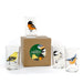 Illustrated Bird Glasses / 7oz