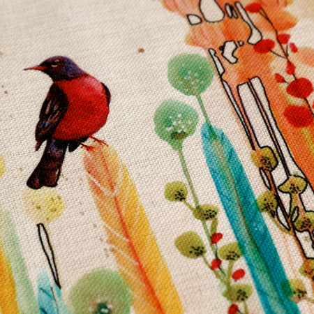 Watercolor Bird Placemat / Design D