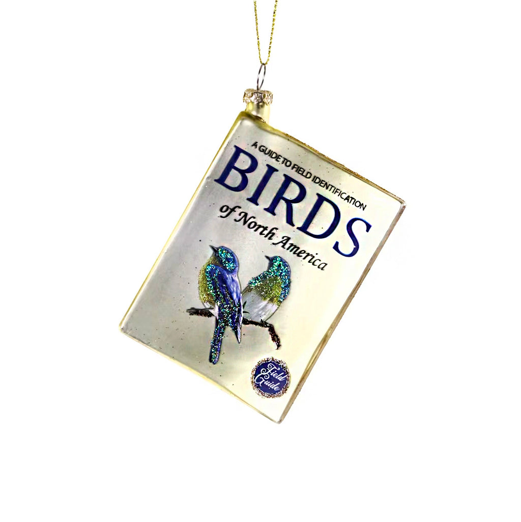 Bird Guide Glass Ornament
