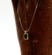 Black Onyx Oval Pendant Necklace