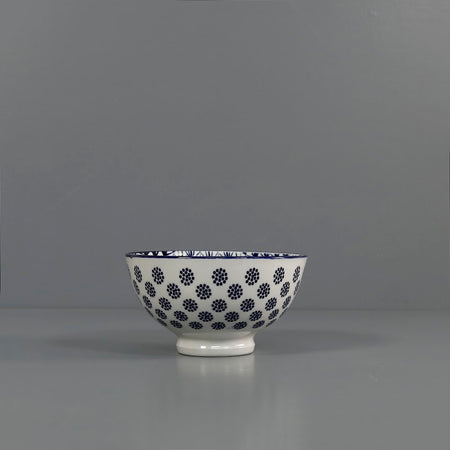 Blue Dots 4" Bowl