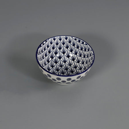 Blue Dots 4" Bowl