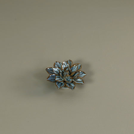 Ceramic Flower / Japanese Blue