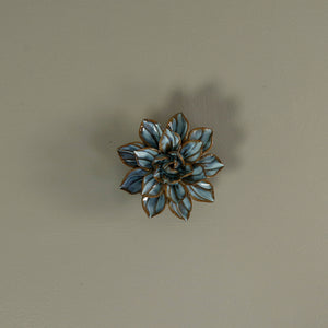 Ceramic Flower / Japanese Blue