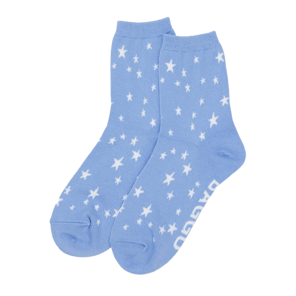 Baggu Crew Socks / Blue Star