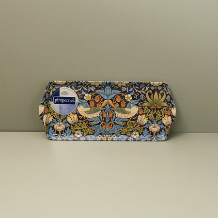 William Morris Strawberry Thief Melamine Sandwich Tray / Blue