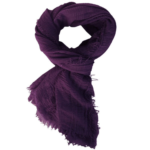 Boho Scarf / Plum