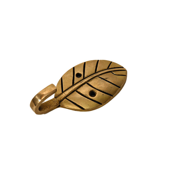 Brass Leaf Hook