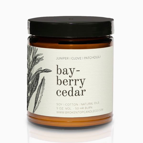 Broken Top Brand Candle / Bayberry Cedar