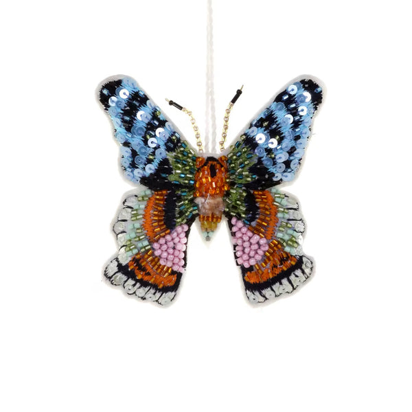 Sequin & Stitchery Butterfly Ornament