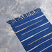 Canyon Stripe Rug / Dark Indigo