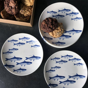 Caskata Bread Plate / Fish / Set of 4