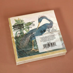 Caspari Paper Cocktail Napkins / Audubon Birds