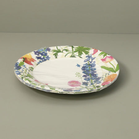 Caspari Paper Dinner Plates /  Summer Garden