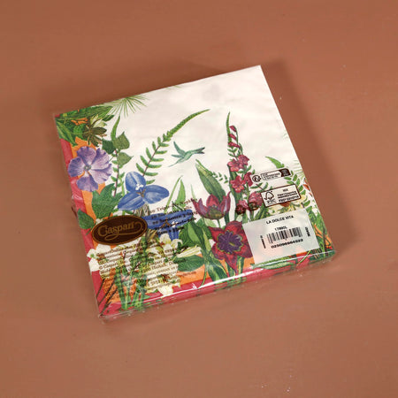 Caspari Paper Luncheon Napkins / La Dolce Vita