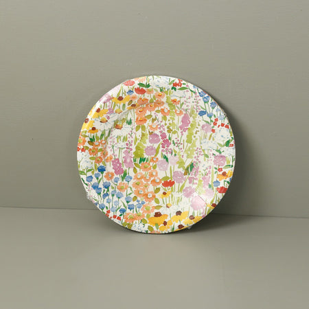 Caspari Paper Salad & Dessert Plates / Primavera