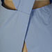 Cotton Cross Back Apron / Sky Blue