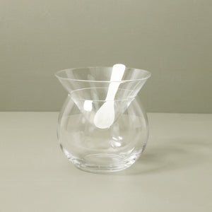 Glass Cavier Chiller & Martini Glass
