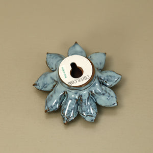 Ceramic Flower / Blue Aster