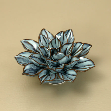 Ceramic Flower / Blue Aster