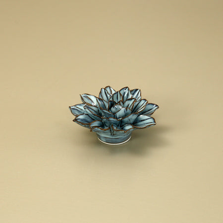 Ceramic Flower / Blue Aster