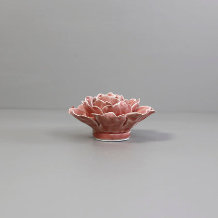 Ceramic Flower / Rose Pink