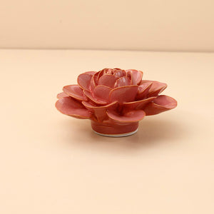 Ceramic Flower / Blush Pink Begonia