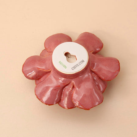Ceramic Flower / Blush Pink Begonia