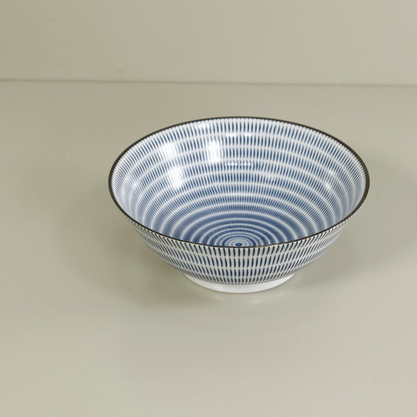 Dash Ceramic Bowl / Navy Blue