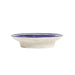 Ceramic Oval Soap Dish / Blue Lotus