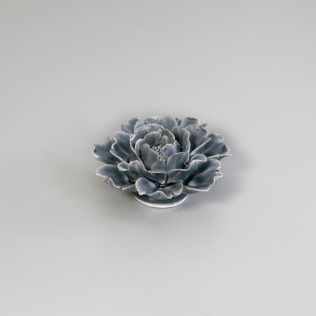 Ceramic Flower / Rose Grey