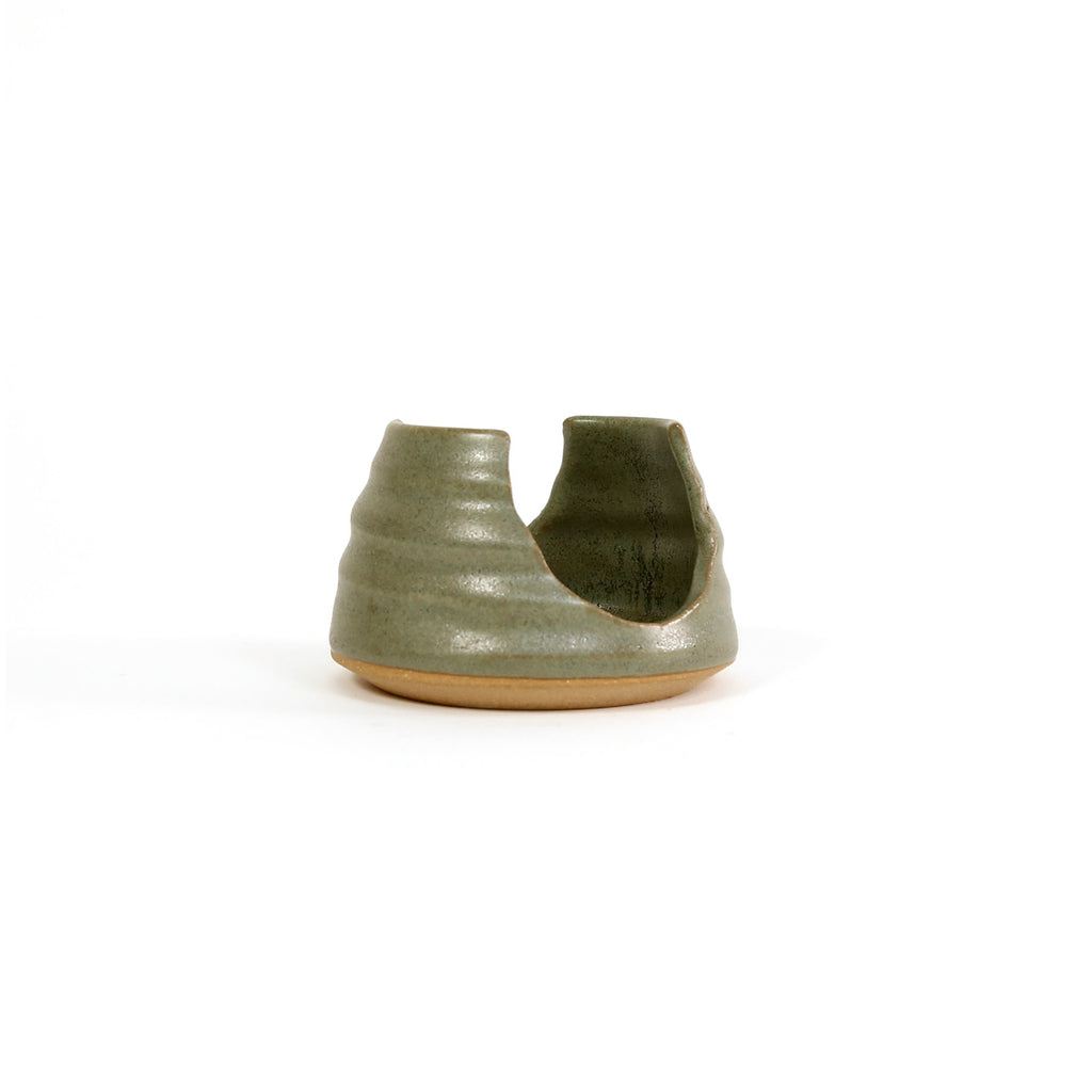Handmade Ceramic Sponge Holder / Sage