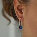Baritone Earrings / Cobalt