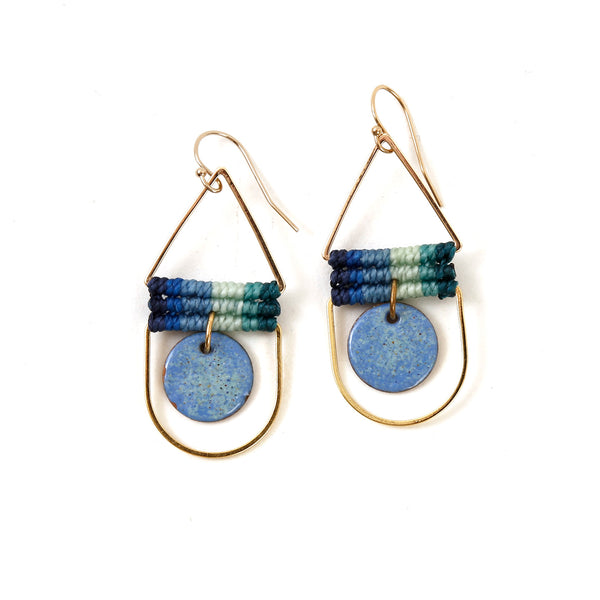 Matilda Earrings / Lapis