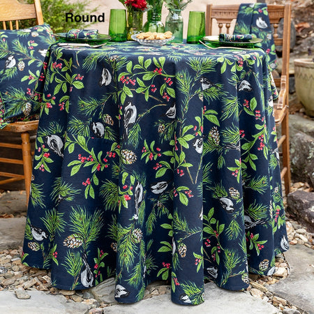 Chickadee Tablecloth