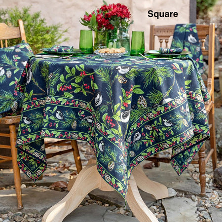 Chickadee Tablecloth