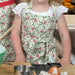 Children's Apron / Raspberry Ripple