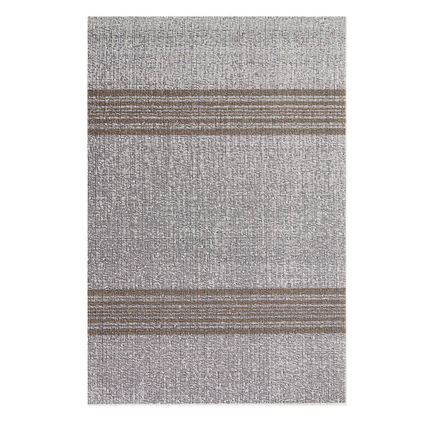 Chilewich Shag Rugs / Relay Stripe / Ivory