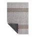 Chilewich Shag Rugs / Relay Stripe / Ivory
