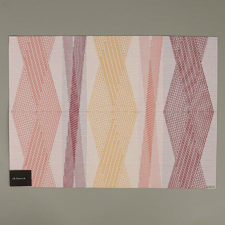 Chilewich Vinyl Placemats / Kimono Sherbet